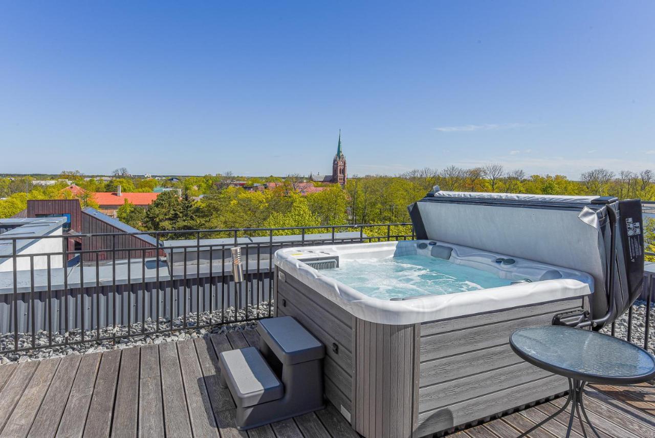 شقة Sea View Penthouse Terrace Palanga Old Town المظهر الخارجي الصورة