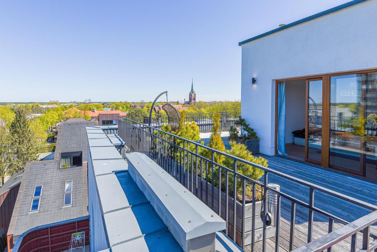 شقة Sea View Penthouse Terrace Palanga Old Town المظهر الخارجي الصورة