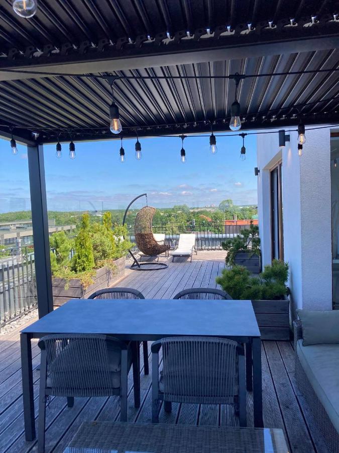 شقة Sea View Penthouse Terrace Palanga Old Town المظهر الخارجي الصورة