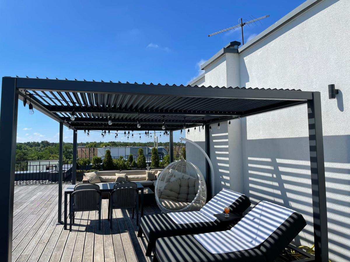 شقة Sea View Penthouse Terrace Palanga Old Town المظهر الخارجي الصورة
