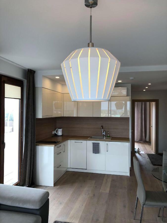 شقة Sea View Penthouse Terrace Palanga Old Town المظهر الخارجي الصورة