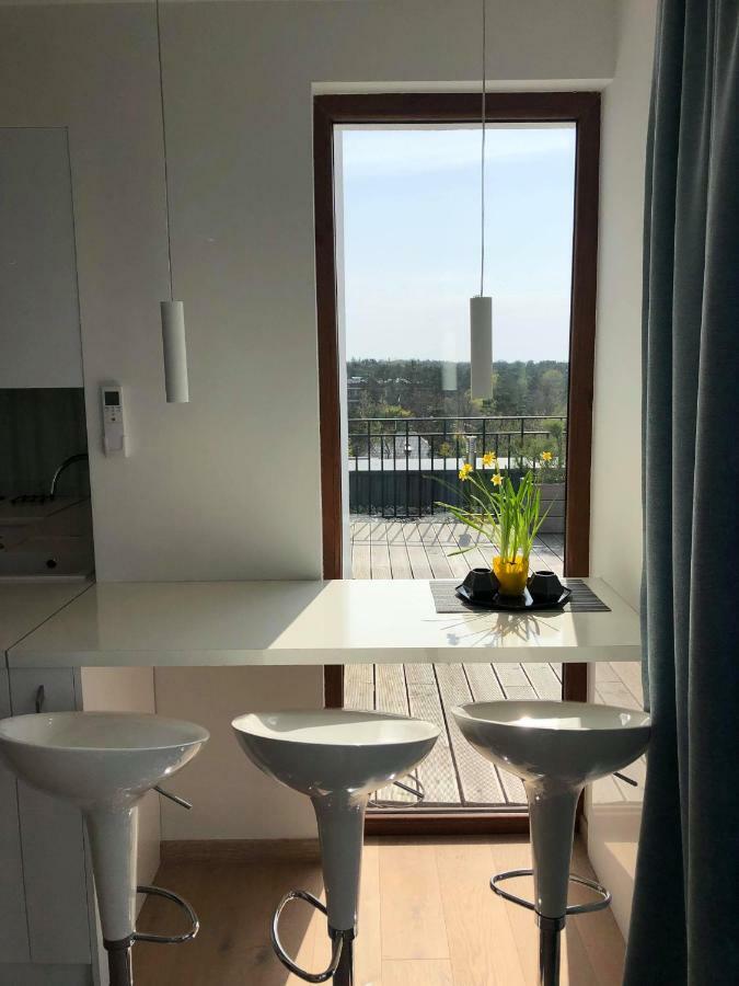 شقة Sea View Penthouse Terrace Palanga Old Town المظهر الخارجي الصورة