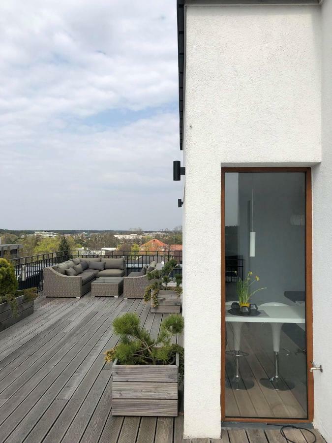 شقة Sea View Penthouse Terrace Palanga Old Town المظهر الخارجي الصورة