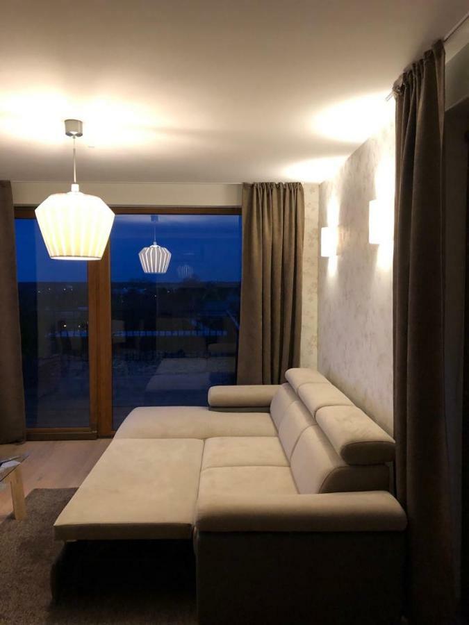 شقة Sea View Penthouse Terrace Palanga Old Town المظهر الخارجي الصورة
