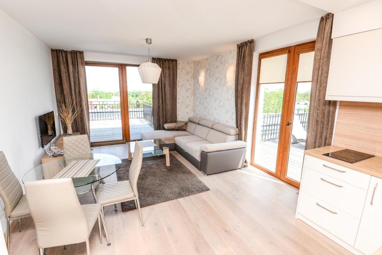 شقة Sea View Penthouse Terrace Palanga Old Town المظهر الخارجي الصورة