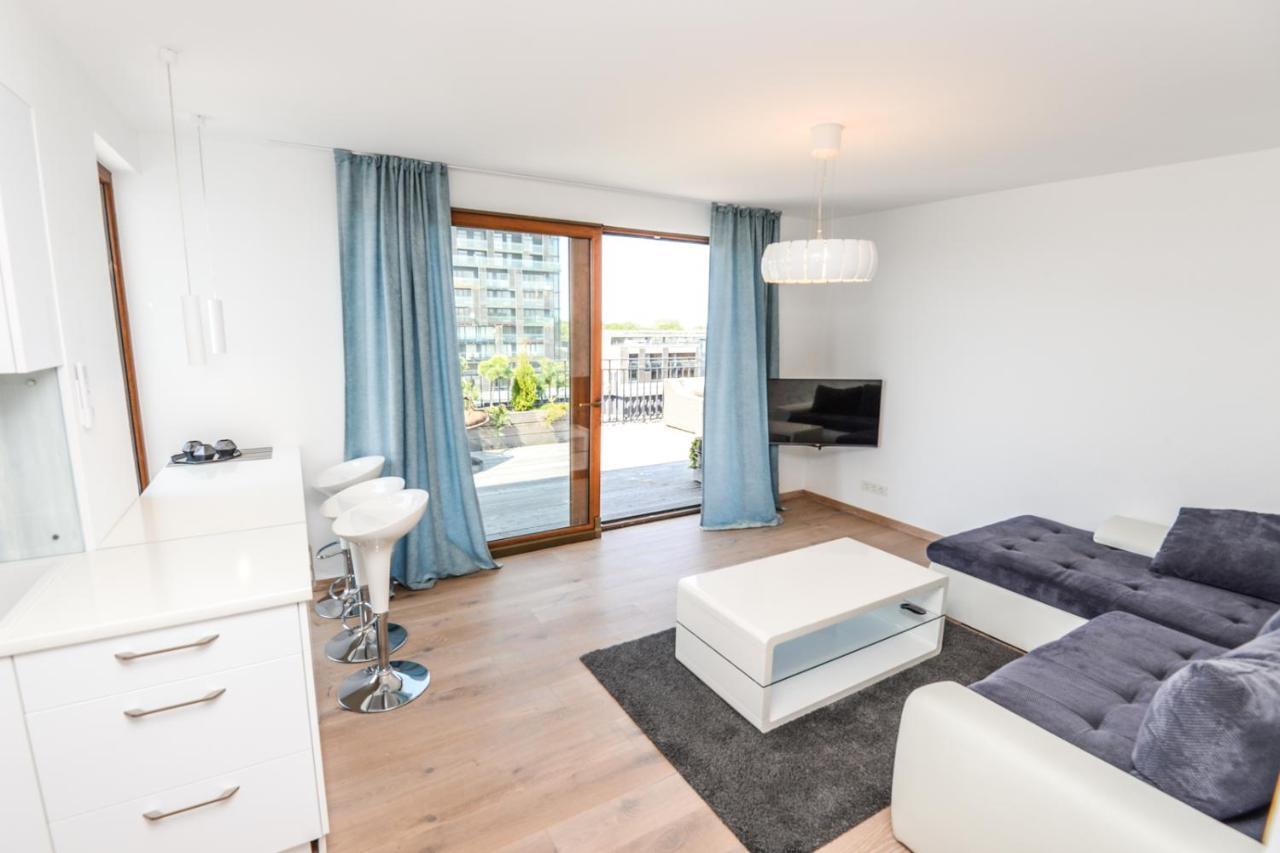 شقة Sea View Penthouse Terrace Palanga Old Town المظهر الخارجي الصورة