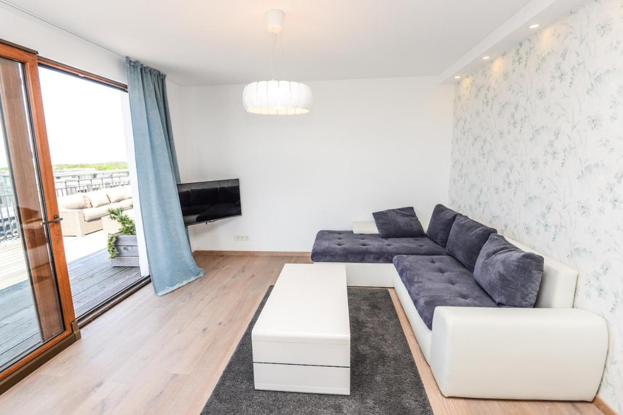 شقة Sea View Penthouse Terrace Palanga Old Town المظهر الخارجي الصورة